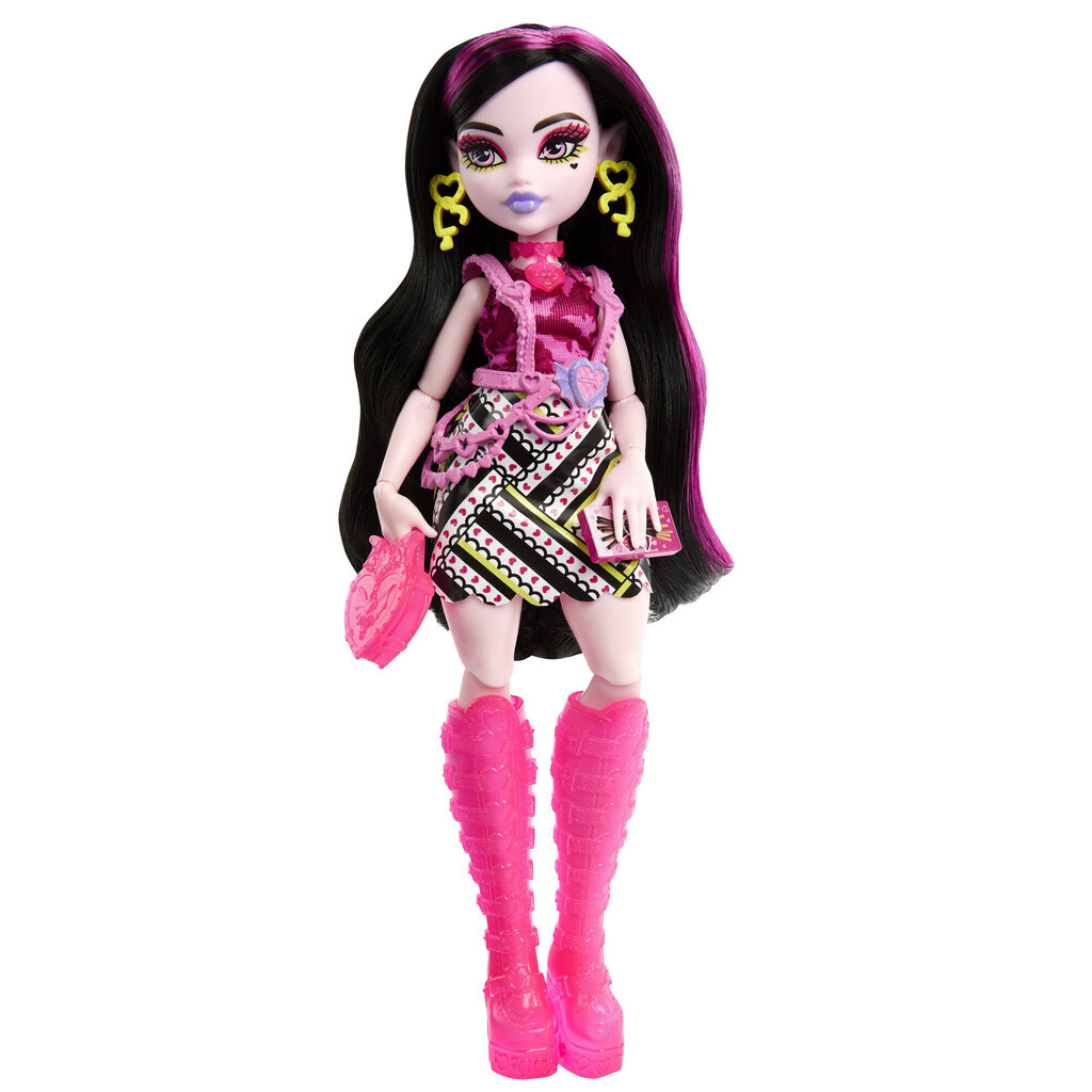 Lelle ar pārsteigumiem Monster High Skulltimates, Draculaura цена и информация | Rotaļlietas meitenēm | 220.lv