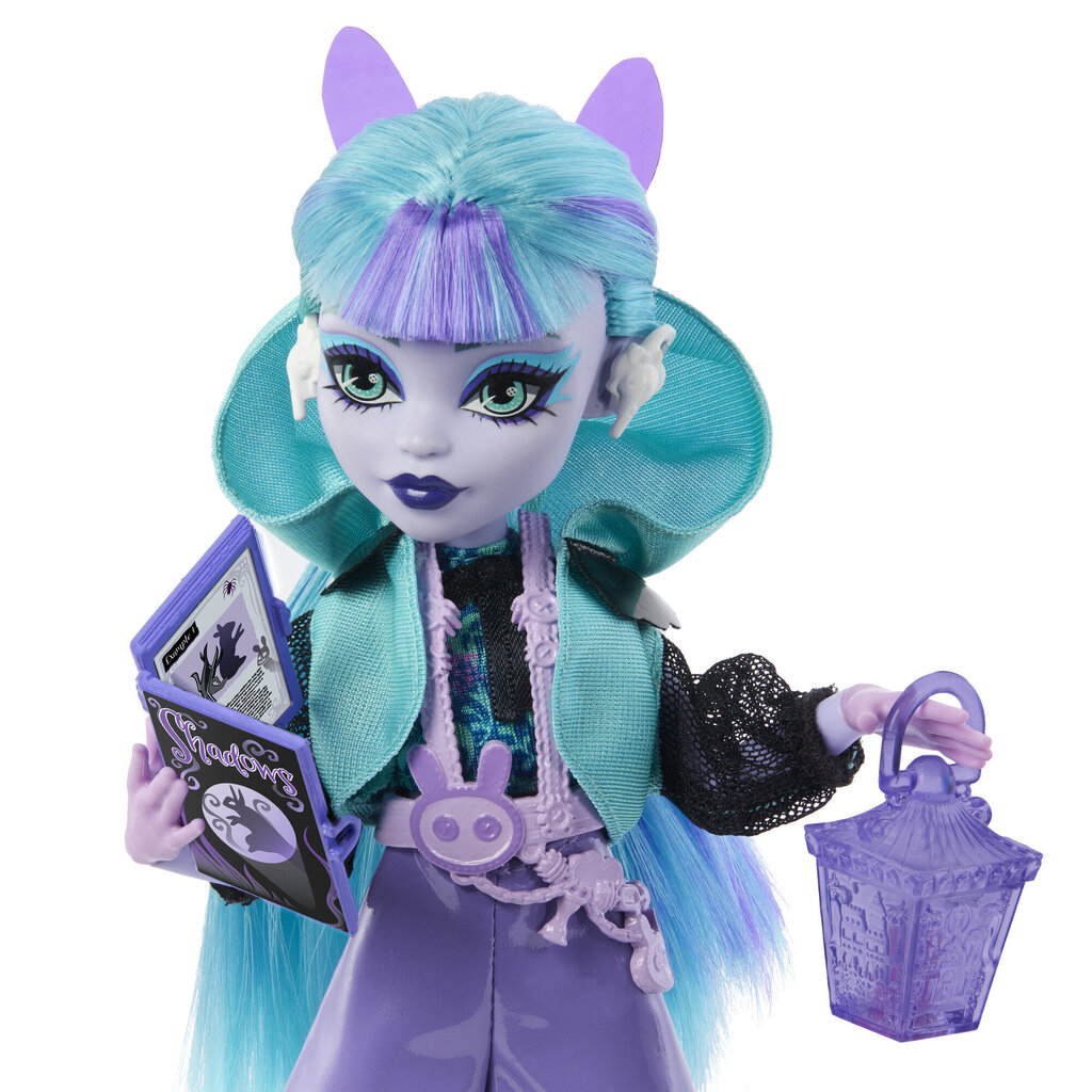 Lelle ar pārsteigumiem Monster High Skulltimates Neon Frights Twyla cena un informācija | Rotaļlietas meitenēm | 220.lv