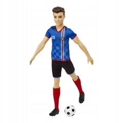 Кукла Кен футболист Mattel цена и информация | Игрушки для девочек | 220.lv