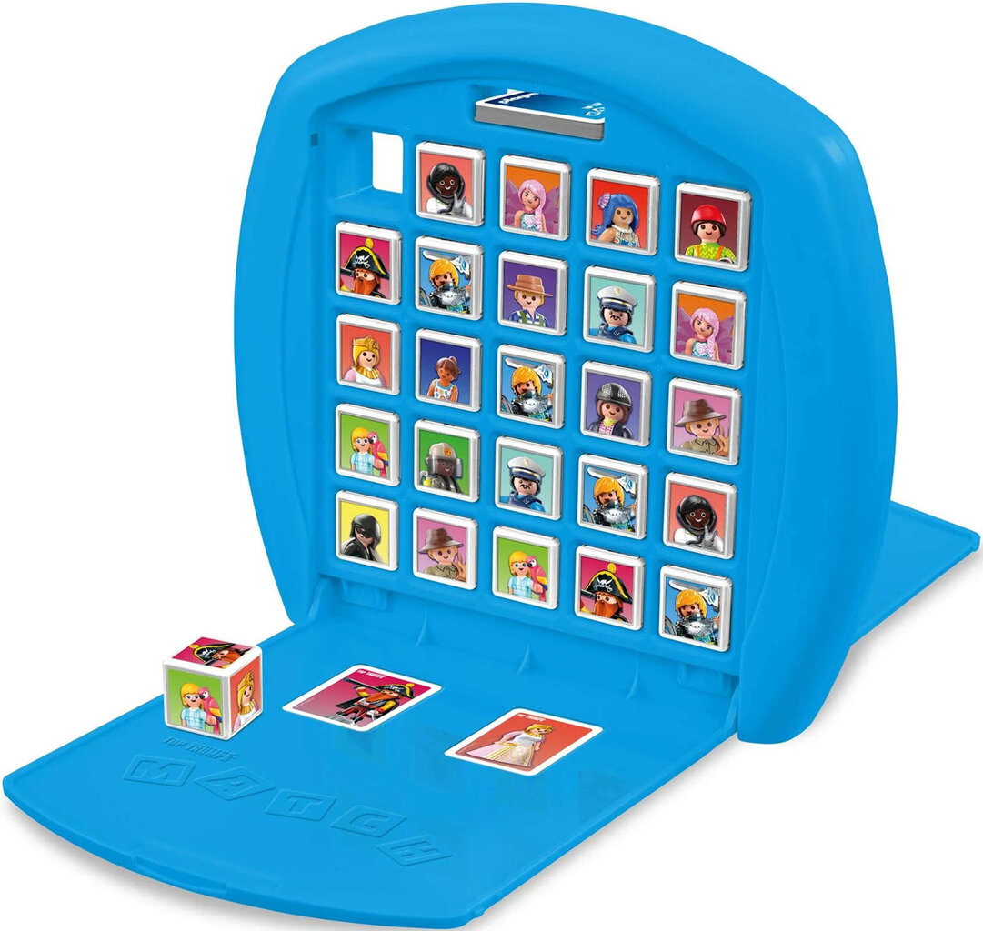 Puzzles spēle Winning Moves Top Trumps Match Playmobil Strategic Party Blue cena un informācija | Galda spēles | 220.lv