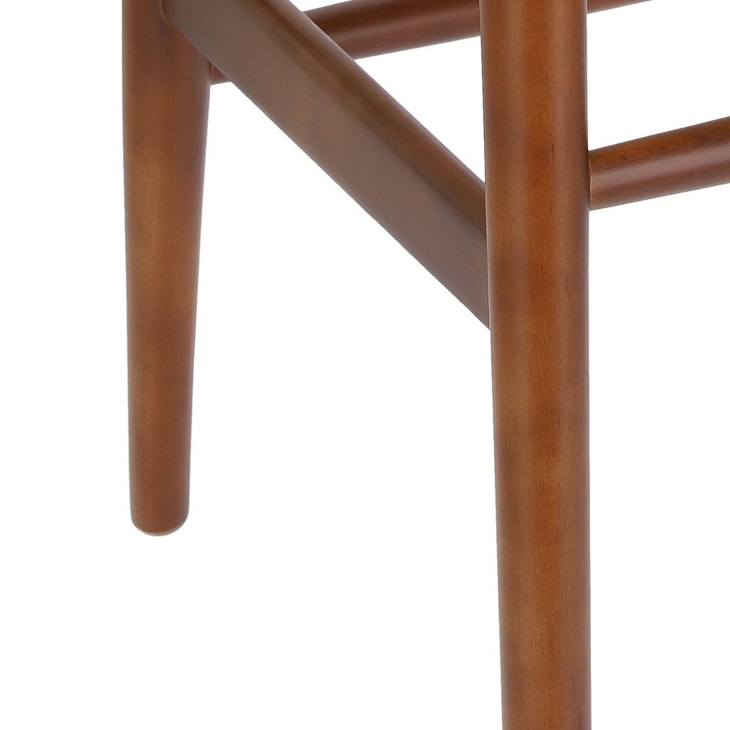 Krēsls D2.Design Wicker Color, brūns cena un informācija | Virtuves un ēdamistabas krēsli | 220.lv