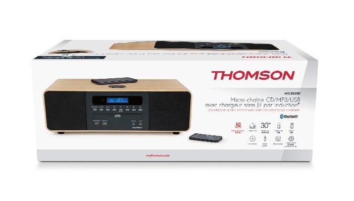 Thomson MIC202IBT cena un informācija | Magnetolas | 220.lv