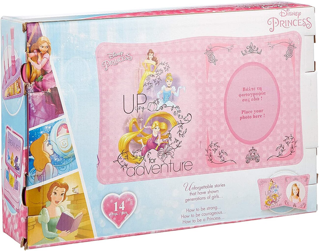 Skaistumkopšanas salona komplekts Bildo Disney 7113, rozā, 14 gab. цена и информация | Rotaļlietas meitenēm | 220.lv