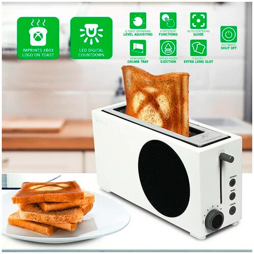 Ukonic Xbox Series S style Toaster cena un informācija | Tosteri | 220.lv
