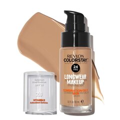 Tonālais krēms jauktai un taukainai ādai Revlon Colorstay, 350 Rich Tan, 30 ml cena un informācija | Grima bāzes, tonālie krēmi, pūderi | 220.lv