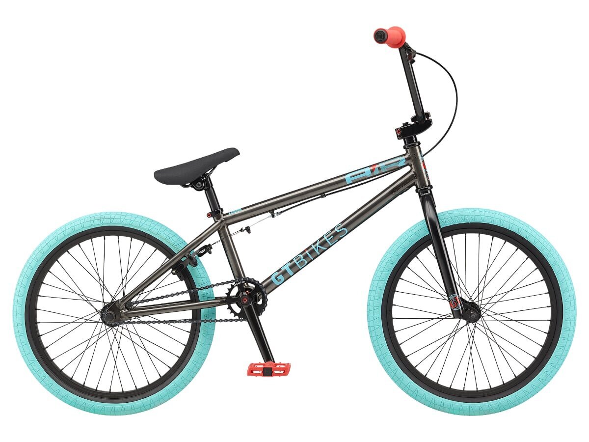 BMX velosipēds zēniem un meitenēm GT Bikes Air 20", melns цена и информация | Velosipēdi | 220.lv