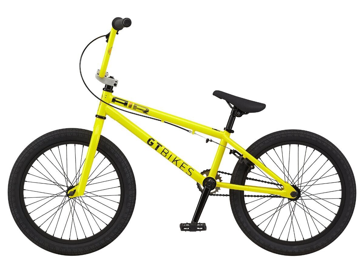 Bērnu BMX velosipēds GT Bikes Air 20", dzeltens cena un informācija | Velosipēdi | 220.lv