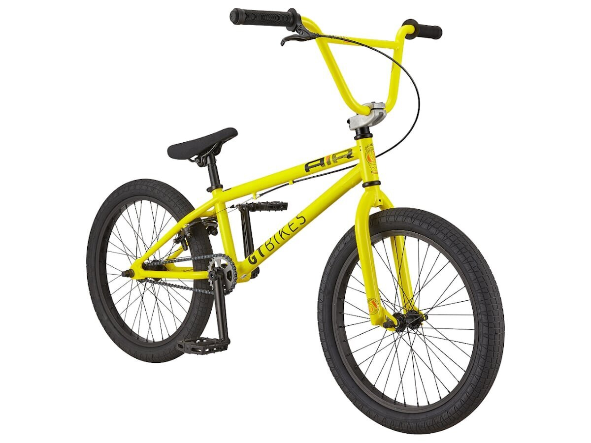 Bērnu BMX velosipēds GT Bikes Air 20", dzeltens цена и информация | Velosipēdi | 220.lv