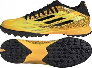 Futbola apavi vīriešiem Adidas X Speedflow MESSI3 TF, dzelteni cena un informācija | Futbola apavi | 220.lv