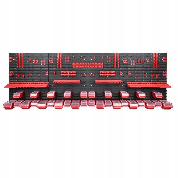 Instrumentu siena ar dažādiem plauktiem Fluxar 002 230 x 78 cm 30 k cena un informācija | Instrumentu kastes | 220.lv