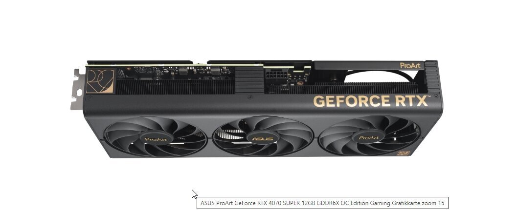 Asus ProArt GeForce RTX 4070 Super (90YV0KC4-M0NA00) cena un informācija | Videokartes (GPU) | 220.lv