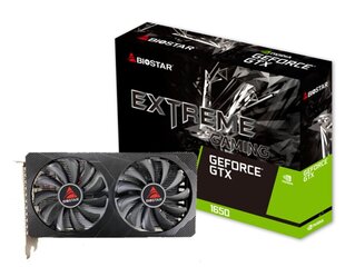 Biostar GeForce GTX1650 (VN1656XF41) цена и информация | Видеокарты (GPU) | 220.lv