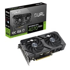 Asus Dual GeForce RTX 4070 Super Evo OC Edition (90YV0KC0-M0NA00) cena un informācija | Videokartes (GPU) | 220.lv