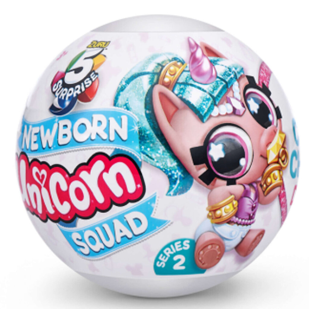 Bumba ar pārsteigumu Zuru New Born Unicorn Series 2 цена и информация | Rotaļlietas meitenēm | 220.lv