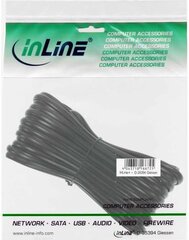 InLine, RJ11, 10 m cena un informācija | Kabeļi un vadi | 220.lv