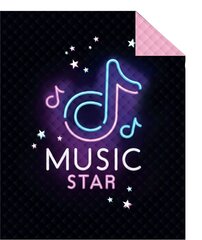 Детское покрывало Music Star, 170x210 см цена и информация | Покрывала, пледы | 220.lv