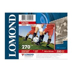 Lomond Premium Photo Paper Satin 270 g/m2 10x15, 500 sheets, Warm цена и информация | Прочие аксессуары для фотокамер | 220.lv
