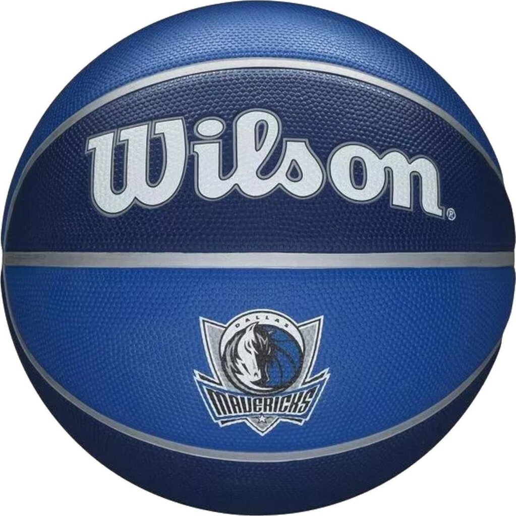 Basketbola bumba Wilson NBA Dallas Mavericks Tribute, 7. izmērs cena un informācija | Basketbola bumbas | 220.lv