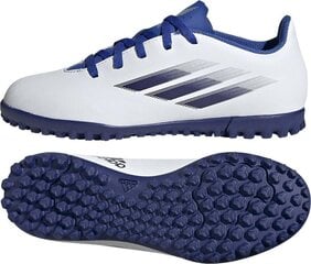 Futbola apavi vīriešiem Adidas speedflow.4 TF GW7533 Turf, balti cena un informācija | Futbola apavi | 220.lv