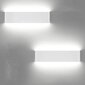LED sienas gaismeklis 12 W 2 gab cena un informācija | Sienas lampas | 220.lv