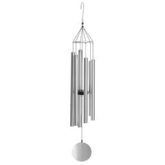 Ветряной колокольчик 4Living Aureole 91 см серебристый цена и информация | Декоры для сада | 220.lv