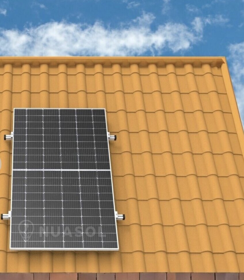 NuaSol fotoelementu saules paneļa kronšteina montāžas komplekts cena un informācija | Stiprinājumi | 220.lv