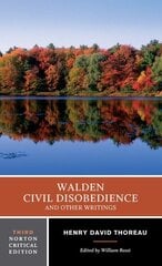 Walden / Civil Disobedience / and Other Writings: A Norton Critical Edition Third Edition cena un informācija | Dzeja | 220.lv
