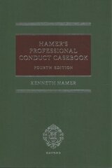 Hamer's Professional Conduct Casebook 4th Revised edition cena un informācija | Ekonomikas grāmatas | 220.lv