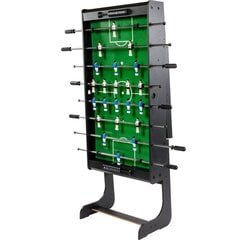 Saliekamais galda futbols, melns цена и информация | футбольный стол 71 x 37 x 60 см | 220.lv