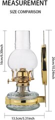 Керосиновая лампа Amanigo (Настенная) цена и информация | Подсвечники, свечи | 220.lv
