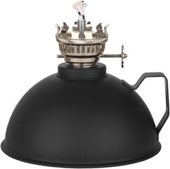 Керосиновая лампа Amanigo, 18.5 см, черная цена и информация | Подсвечники, свечи | 220.lv