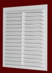 Ventilācijas režģis, 170x240 mm цена и информация | Вентиляторы для ванной | 220.lv
