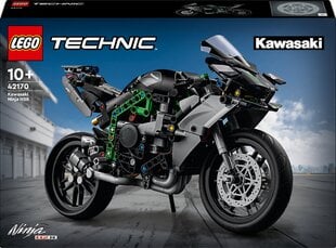 42170 LEGO® Technic Motocikls Kawasaki Ninja H2R cena un informācija | Konstruktori | 220.lv