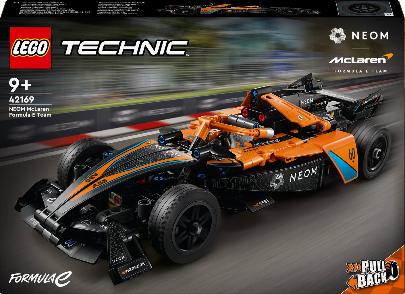 42169 LEGO® Technic NEOM McLaren Formula E Race Car цена и информация | Konstruktori | 220.lv