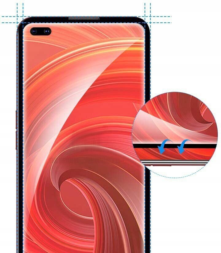 ScreenPro 9D Realme X3 цена и информация | Ekrāna aizsargstikli | 220.lv