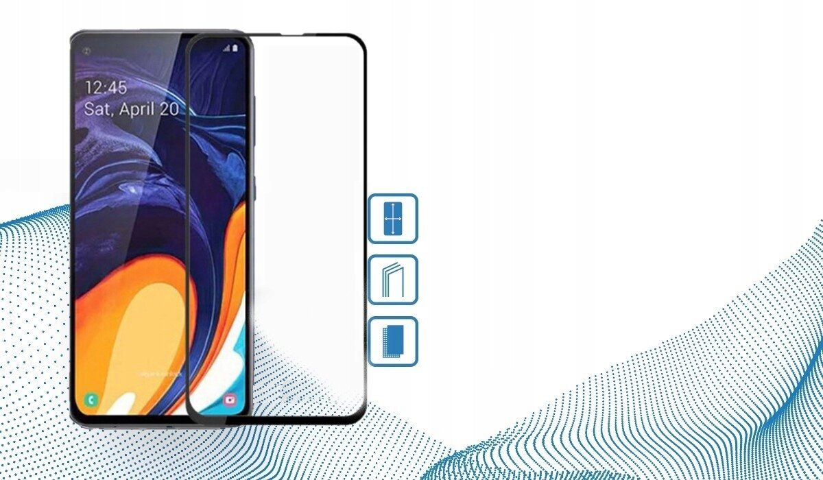 ScreenPro 9D Samsung Galaxy A60 цена и информация | Ekrāna aizsargstikli | 220.lv