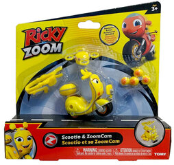 Figūra ar piederumiem Tomy Ricky Zoom Scootio, dzeltens цена и информация | Игрушки для мальчиков | 220.lv