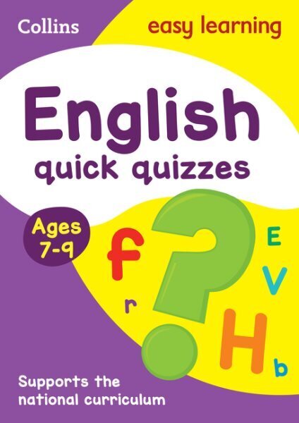 English Quick Quizzes Ages 7-9: Ideal for Home Learning cena un informācija | Grāmatas pusaudžiem un jauniešiem | 220.lv