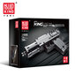 Pistoles komplekta montāžas komplekts Gun Glock Mould King, 288 d. cena un informācija | Konstruktori | 220.lv