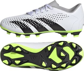 Futbola apavi zēniem Adidas Predator Accuracy4 FxG IE9434, balti cena un informācija | Futbola apavi | 220.lv