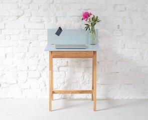Rakstāmgalds Luka, 65x50cm, zils cena un informācija | Datorgaldi, rakstāmgaldi, biroja galdi | 220.lv