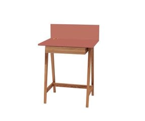 Rakstāmgalds Luka, 65x50 cm, rozā цена и информация | Компьютерные, письменные столы | 220.lv