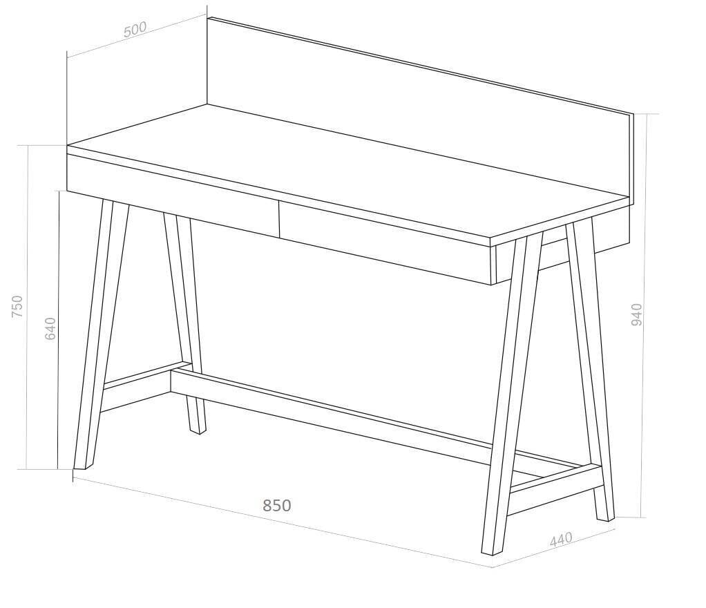 Rakstāmgalds Luka, 85x50 cm, antīki rozā cena un informācija | Datorgaldi, rakstāmgaldi, biroja galdi | 220.lv