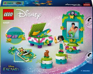 43239 LEGO® Disney Classic Mirabellas foto rāmītis un rotaslietu kārbiņa цена и информация | Конструкторы и кубики | 220.lv