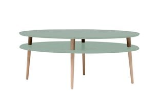 Kafijas galds Ovo High, 110x70 cm, zaļš cena un informācija | Žurnālgaldiņi | 220.lv