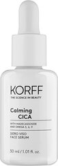 Nomierinošs serums Korff Calming Cica, 30 ml cena un informācija | Serumi sejai, eļļas | 220.lv