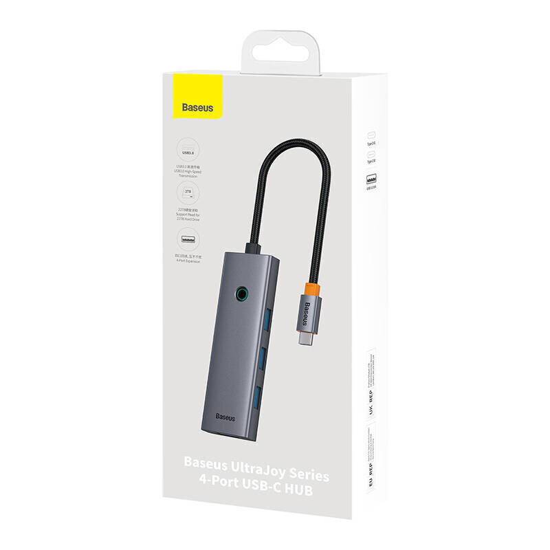 Baseus UltraJoy Series Lite B0005280B811-08 цена и информация | Adapteri un USB centrmezgli | 220.lv