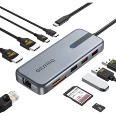 Gismmo H-5596 цена и информация | Адаптеры и USB разветвители | 220.lv