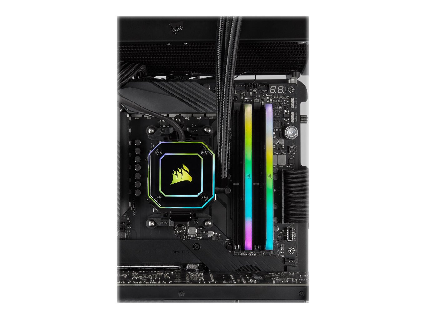 Corsair Vengeance RGB RT (CMN32GX4M2Z4600C18) cena un informācija | Operatīvā atmiņa (RAM) | 220.lv