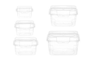Набор коробок для хранения продуктов Maku, 5 шт. цена и информация | Посуда для хранения еды | 220.lv